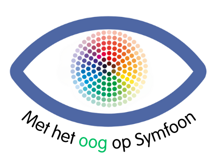 Logo 'met het oog op Symfoon'
